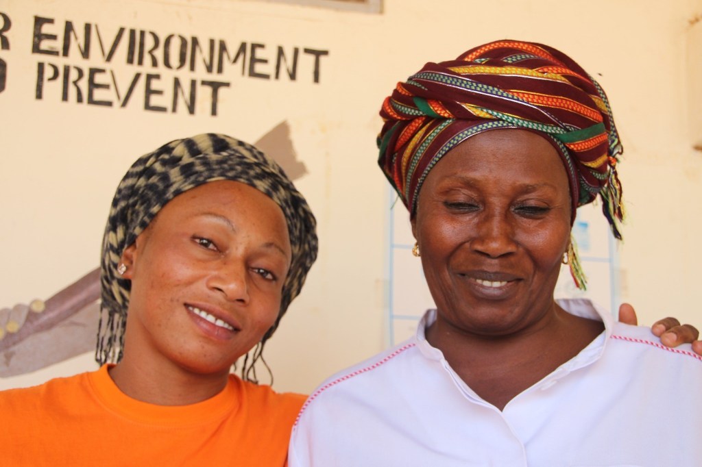 Enfermeras del centro de salud